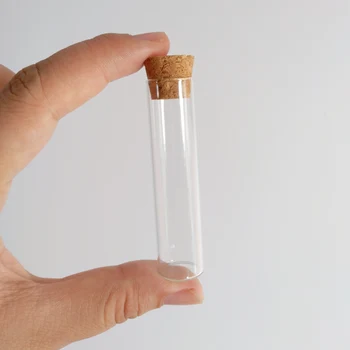 50pcs/lot 6ml glass test tube 16*65mm flat clear glass bottle with cork for School laboratory wishing vials Home crafts
50pcs/lot 6ml glass test tube 16*65mm flat clear glass bottle with cork for School laboratory wishing vials Home crafts