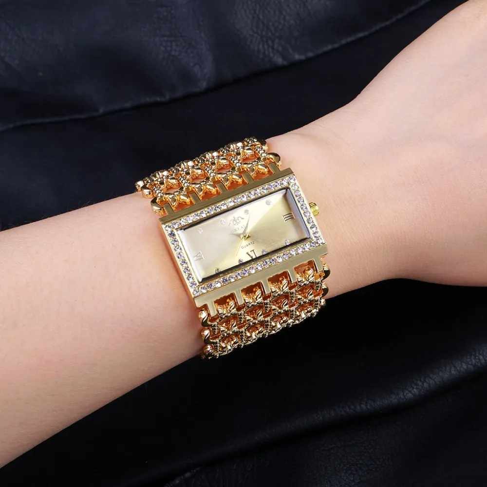 Unique Women's Watches Rectangle Dial Ladies Fashion Quartz Wristwatch Alloy Bracelet Strap Clock Casual Dress Reloj Mujer@50
Unique Women's Watches Rectangle Dial Ladies Fashion Quartz Wristwatch Alloy Bracelet Strap Clock Casual Dress Reloj Mujer@50
