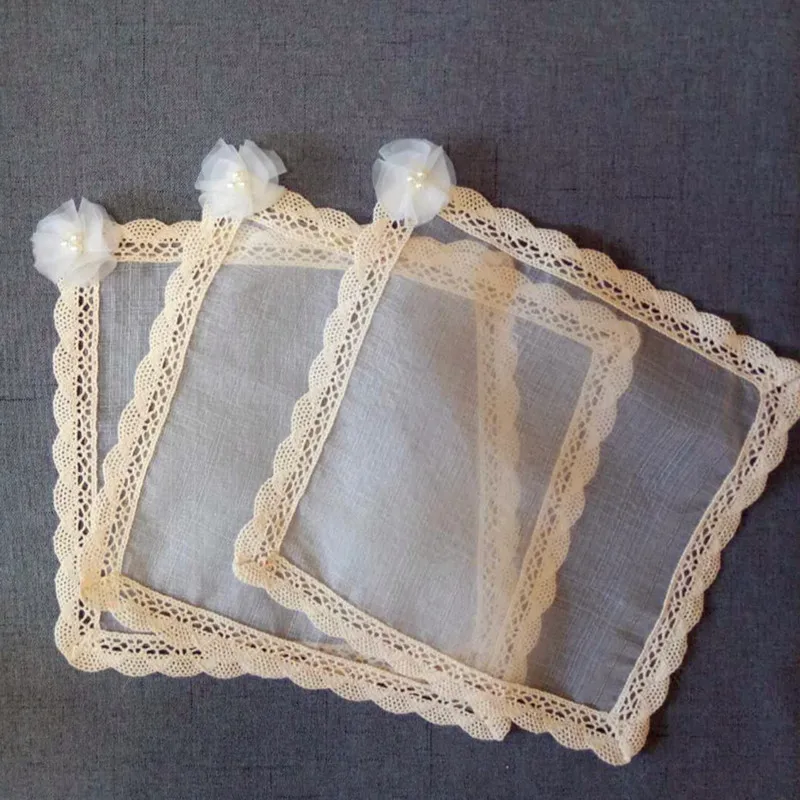 Handwork 100%cotton embroidery pearl 3D lace trim silk tulle napkin for table decoration in high quality
Handwork 100%cotton embroidery pearl 3D lace trim silk tulle napkin for table decoration in high quality
