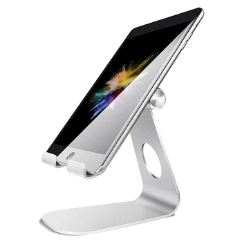 Tablet Stand Adjustable,Aluminum Desktop Stand Holder Dock Compatible 4-13 inch Tablet for iPad 9.7,10.5,12.9,Kindle,Nexus
Tablet Stand Adjustable,Aluminum Desktop Stand Holder Dock Compatible 4-13 inch Tablet for iPad 9.7,10.5,12.9,Kindle,Nexus