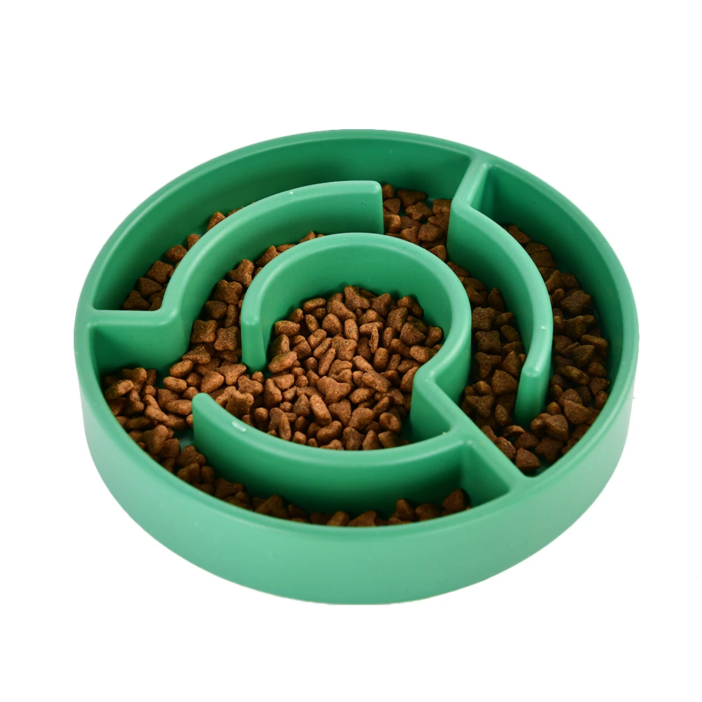 Slow Feed Dog Bowls Bloat Stop Puzzle Bowl Maze Cat Food Water Bowl Pet Interactive Design Prevent Obesity Dog Feed Bowl (11)