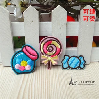Free Shipping Candy box Lollipop stickers 90pcs/lot Iron On Embroidered cloth patch party costume decoration Friends kids gifts
Free Shipping Candy box Lollipop stickers 90pcs/lot Iron On Embroidered cloth patch party costume decoration Friends kids gifts