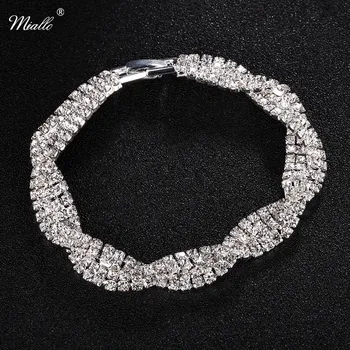 Miallo Newest Fashion Charm Bracelets Wedding Bride Jewelry Accessories Full Austrian Crystal Cuff Bracelets & Bangles for Women
Miallo Newest Fashion Charm Bracelets Wedding Bride Jewelry Accessories Full Austrian Crystal Cuff Bracelets & Bangles for Women