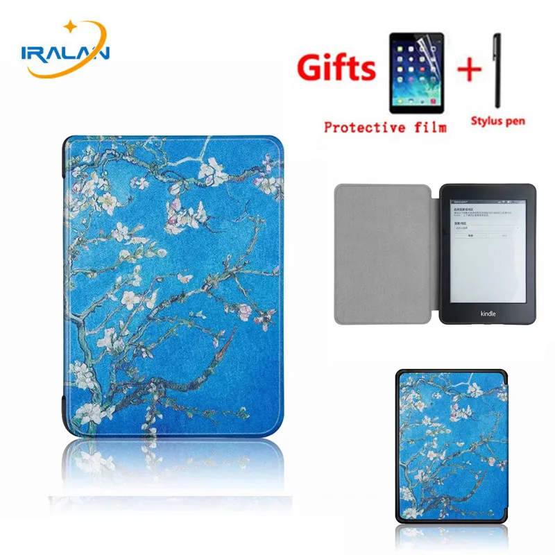 Fashion Painted Case For Amazon All-New Kindle Paperwhite 4 6.0 10th Generation 2018 Released Smart Cover+Screen Film+Stylus Pen
Fashion Painted Case For Amazon All-New Kindle Paperwhite 4 6.0 10th Generation 2018 Released Smart Cover+Screen Film+Stylus Pen