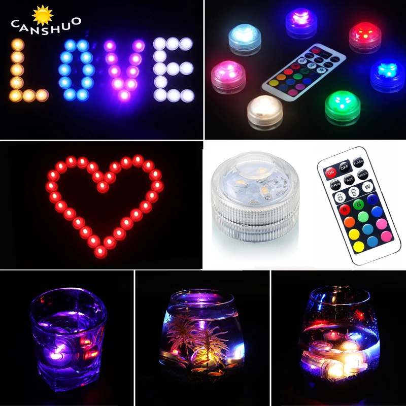 Hot LED Diving lamps with Remote Control Waterproof Lighting Electronic Candle Fish Tank Lamp Aquarium Underwater decor lighting
Hot LED Diving lamps with Remote Control Waterproof Lighting Electronic Candle Fish Tank Lamp Aquarium Underwater decor lighting