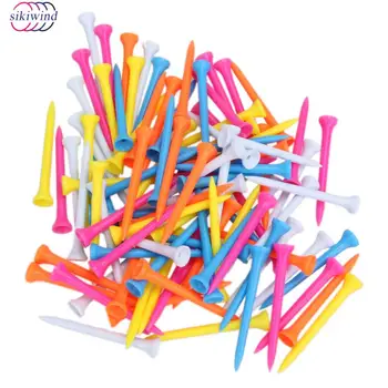 100Pcs Golf Tees Random Color Lightweight Portable to Carry Plastic 69mm Golf Training Aids Essential Accessory for Golfer
100Pcs Golf Tees Random Color Lightweight Portable to Carry Plastic 69mm Golf Training Aids Essential Accessory for Golfer