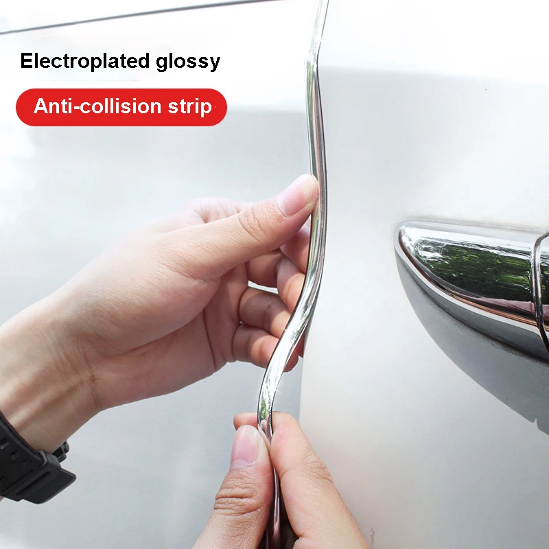 5m Car door anti-collision strip plating bright surface door strip universal scratch-resistant self-adhesive Protection Stickers
5m Car door anti-collision strip plating bright surface door strip universal scratch-resistant self-adhesive Protection Stickers
