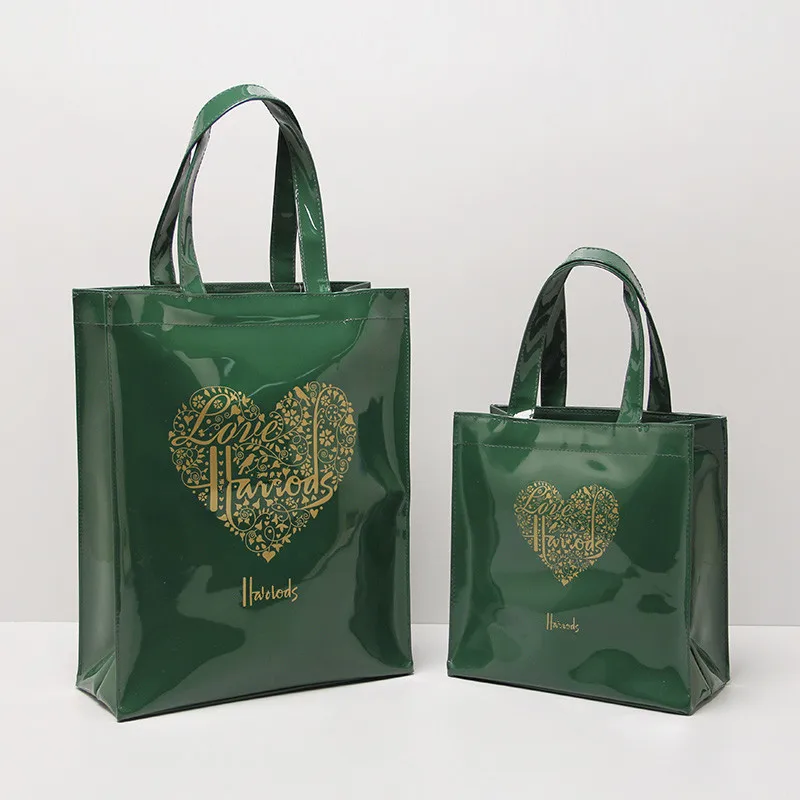 New hot classic casual pvc green shopping bag dark green love large capacity waterproof handbag shoulder bag
New hot classic casual pvc green shopping bag dark green love large capacity waterproof handbag shoulder bag