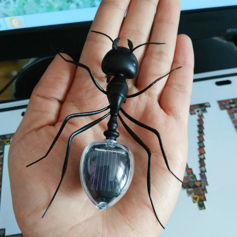 Solar Imitation Insect Toys Ant Car Butterfly Cockroach grasshopper spider tortoise no need Battery Can run Funny ladybug toys
Solar Imitation Insect Toys Ant Car Butterfly Cockroach grasshopper spider tortoise no need Battery Can run Funny ladybug toys