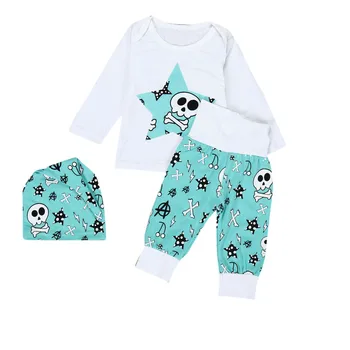 2019 Kids baby Baby Boys Girls Outfit Clothes Long Sleeve Printing T-Shirt+Long Pants+Hat 1Set
2019 Kids baby Baby Boys Girls Outfit Clothes Long Sleeve Printing T-Shirt+Long Pants+Hat 1Set