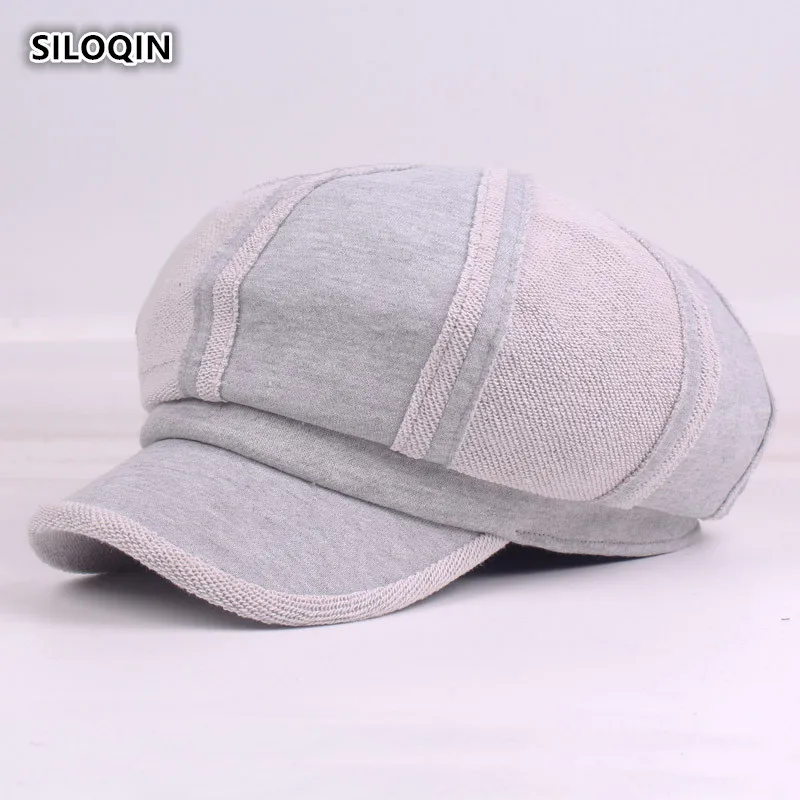 SILOQIN Women's Autumn Winter Cotton New Style Newsboy Caps Leisure Trend Simple Color Matching Tongue Cap Woman Winter Hat
SILOQIN Women's Autumn Winter Cotton New Style Newsboy Caps Leisure Trend Simple Color Matching Tongue Cap Woman Winter Hat