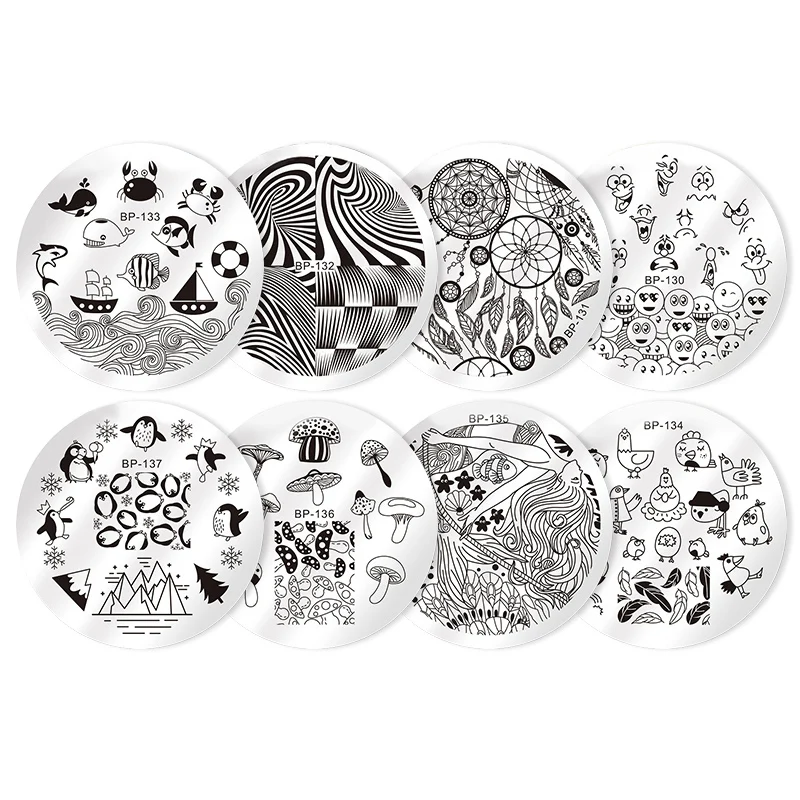 BORN PRETTY Line Geometry Nail Stamping Plate Ocean Manicure Nail Art Image Plate Stencils Tool BP-130-137
BORN PRETTY Line Geometry Nail Stamping Plate Ocean Manicure Nail Art Image Plate Stencils Tool BP-130-137