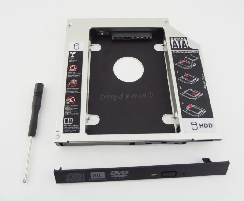 WZSM New 2nd HDD SSD Hard Drive Caddy Adapter frame for HP Pavilion DV5000 DV9400 DV9500 DV9600 Removable Faceplate
WZSM New 2nd HDD SSD Hard Drive Caddy Adapter frame for HP Pavilion DV5000 DV9400 DV9500 DV9600 Removable Faceplate