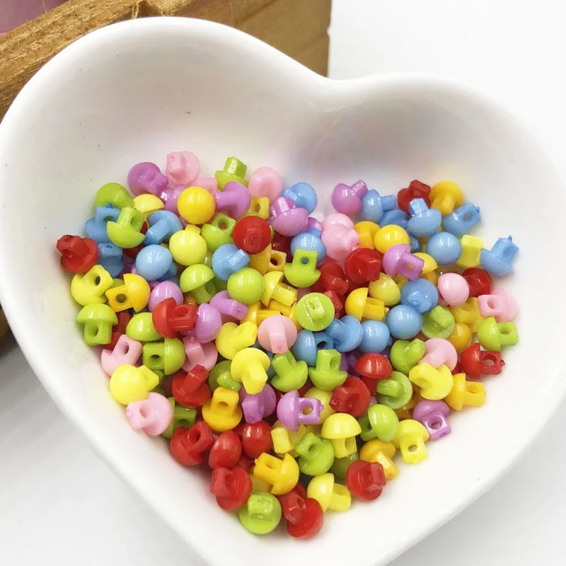 100Pcs Mixed color Mini Mushroom Resin Buttons 5mm Handmade Sewing Tools Diy Decorative Clothing accessories PH211
100Pcs Mixed color Mini Mushroom Resin Buttons 5mm Handmade Sewing Tools Diy Decorative Clothing accessories PH211