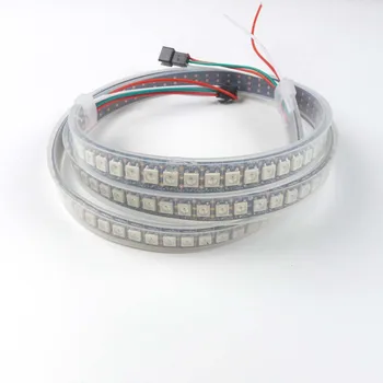 10PCS DC5V 1M 144leds WS2812B 5050 RGB Chip WS2811 IC Digital LED Strip Light IP67 Waterproof in Silicone Tube
10PCS DC5V 1M 144leds WS2812B 5050 RGB Chip WS2811 IC Digital LED Strip Light IP67 Waterproof in Silicone Tube