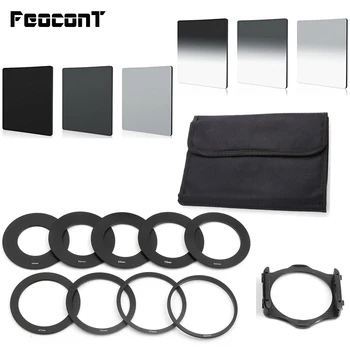 ND Filter Set Light Filter ND2 ND4 ND8 Square Filter File Metal Adapter Ring Filtre Bracket For Nikon D3400 Canon EOS Cokin
ND Filter Set Light Filter ND2 ND4 ND8 Square Filter File Metal Adapter Ring Filtre Bracket For Nikon D3400 Canon EOS Cokin