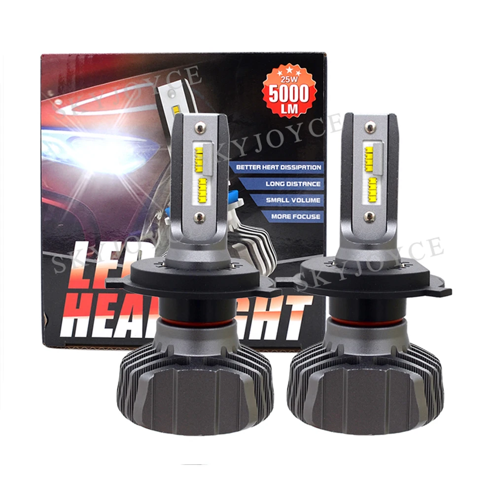 Car Headlight H4 H7 LED Bulb H11 9005 HB3 9006 HB4 12V 24V 50W 10000LM 6500K White ZES Chips Auto Fog Light Bulb H7 LED Headlamp
Car Headlight H4 H7 LED Bulb H11 9005 HB3 9006 HB4 12V 24V 50W 10000LM 6500K White ZES Chips Auto Fog Light Bulb H7 LED Headlamp