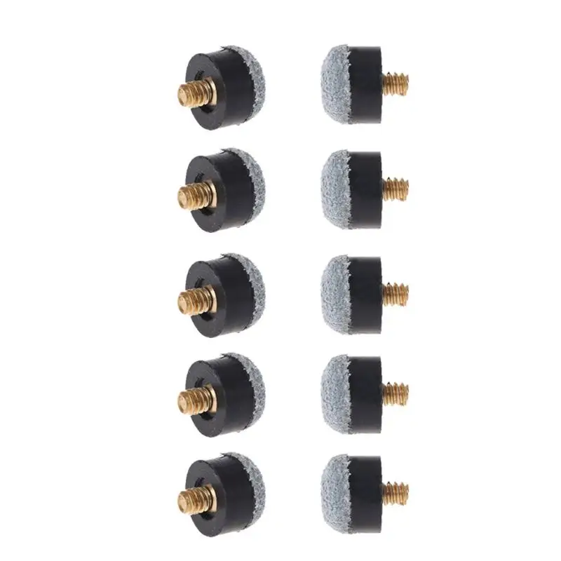 10Pcs 13mm Screw-On Pool Cue Tips Cowhide Replacement Kits Spare Parts For Snooker
10Pcs 13mm Screw-On Pool Cue Tips Cowhide Replacement Kits Spare Parts For Snooker