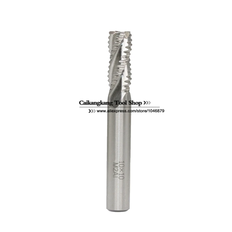 New 4flute M2AI dia 10mm end milling cutter machine tool Roughing cutter CNC tools Super-hard high speed steel 4F10*10*25*75mm
New 4flute M2AI dia 10mm end milling cutter machine tool Roughing cutter CNC tools Super-hard high speed steel 4F10*10*25*75mm