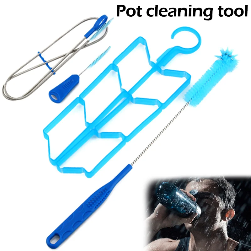 4pcs Water Bottle Cleaning Brush Water Bladder Bag Sucker Clean Tools Outdoor Supplies ASD88
4pcs Water Bottle Cleaning Brush Water Bladder Bag Sucker Clean Tools Outdoor Supplies ASD88