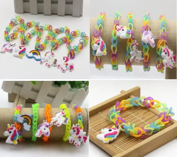 50 pcs Fashion Children Lovely Animal Unicorn Bracelet Wristband Kids Mix Styles Charm Birthday Party Festival Gift Bracelets
50 pcs Fashion Children Lovely Animal Unicorn Bracelet Wristband Kids Mix Styles Charm Birthday Party Festival Gift Bracelets