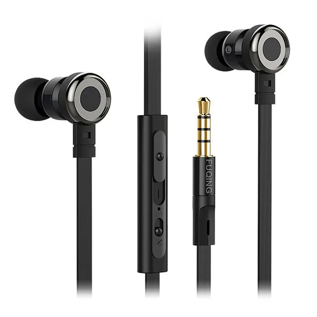 Professional Heavy Bass Sound Quality Music Earphone For Intex Aqua Q7 Earbuds Headsets With Mic |