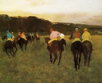 High quality Oil painting Canvas Reproductions Race Horses at Longchamp (1871-1874) By Edgar Degas hand painted
High quality Oil painting Canvas Reproductions Race Horses at Longchamp (1871-1874) By Edgar Degas hand painted