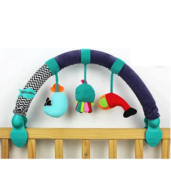 Multifunction Sea World Baby Stroller Crib Clip Hanging Rattle Early Education Travel Arch with Detachable Toys for Baby Buggy
Multifunction Sea World Baby Stroller Crib Clip Hanging Rattle Early Education Travel Arch with Detachable Toys for Baby Buggy