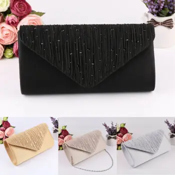 Women's Diamonte Envelope Clutch Shoulder Bag Purse Wedding Bridal Prom HandBags Evening Bag Satin Wedding
Women's Diamonte Envelope Clutch Shoulder Bag Purse Wedding Bridal Prom HandBags Evening Bag Satin Wedding