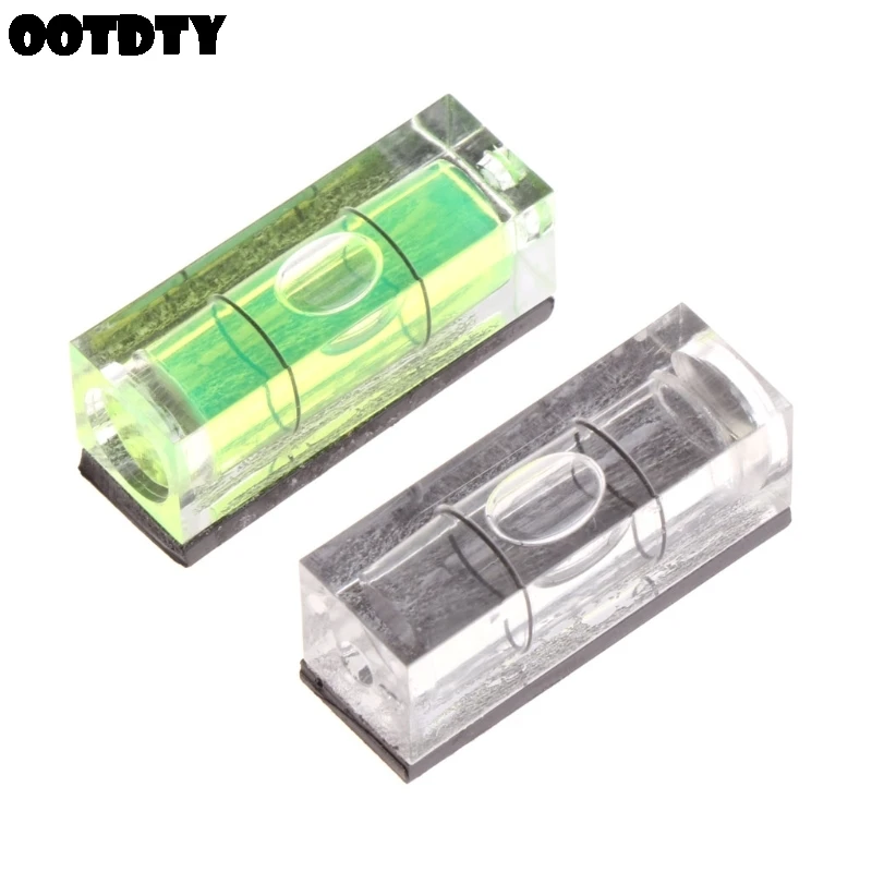 Mini Spirit Bubble Level Picture Hanging Measuring Tools with Magnetic Stripe 29x11x10mm
Mini Spirit Bubble Level Picture Hanging Measuring Tools with Magnetic Stripe 29x11x10mm