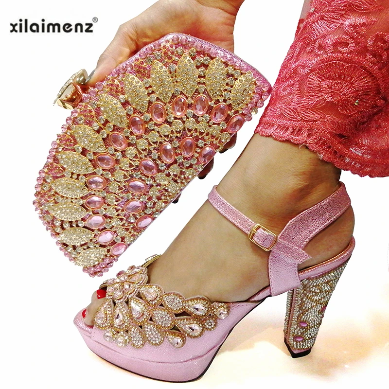 Special Arrivals Italian women Shoes and Bags To Match Set Decorated with Rhinestone African Wedding Party Shoes and Bag Sets
Special Arrivals Italian women Shoes and Bags To Match Set Decorated with Rhinestone African Wedding Party Shoes and Bag Sets