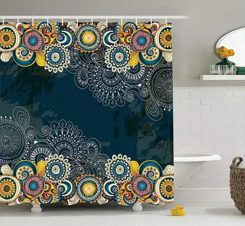 floral shower curtain Set Floral Bizarre Vibrating Design Vintage Flowers Leaves Paisley Pop Art Mandala Bathroom Accessories
floral shower curtain Set Floral Bizarre Vibrating Design Vintage Flowers Leaves Paisley Pop Art Mandala Bathroom Accessories