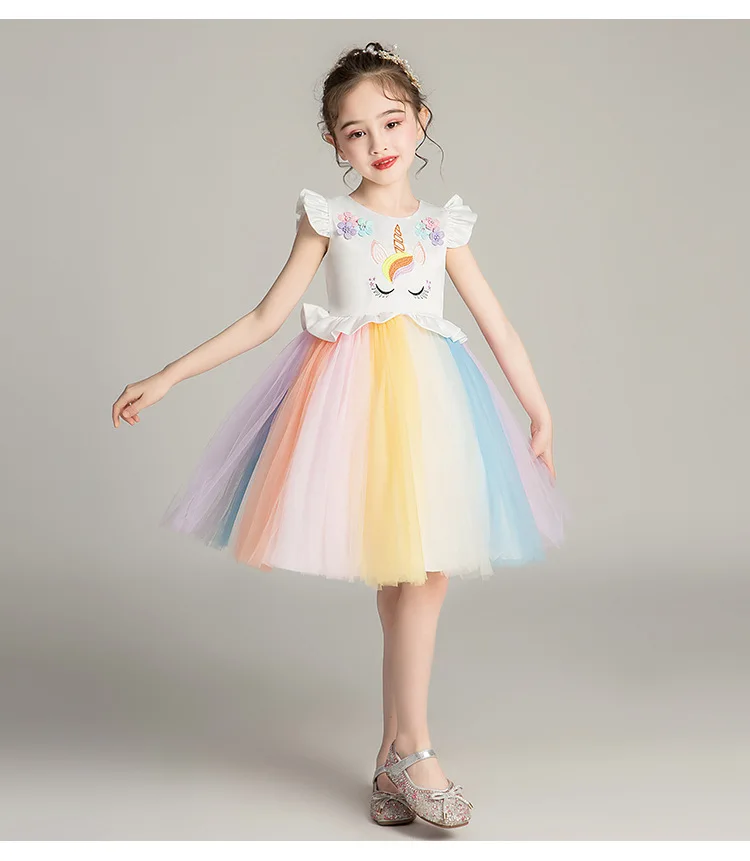Summer Unicorn Rainbow Dress_03