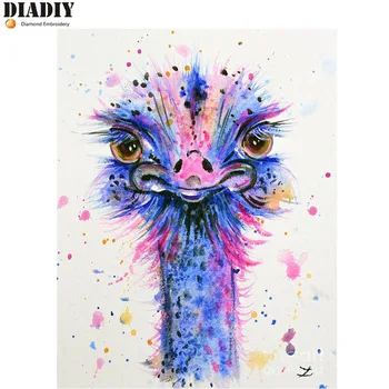 5D DIY diamond embroidery Colorful ostrich struisvogel diamond painting Cross Stitch full round Rhinestone mosaic decoration
5D DIY diamond embroidery Colorful ostrich struisvogel diamond painting Cross Stitch full round Rhinestone mosaic decoration