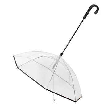 Newly Transparent Pet Dog Umbrella with Leash Extra Long Handle Strong Pre-Assembled for Dogs Pet VA88
Newly Transparent Pet Dog Umbrella with Leash Extra Long Handle Strong Pre-Assembled for Dogs Pet VA88