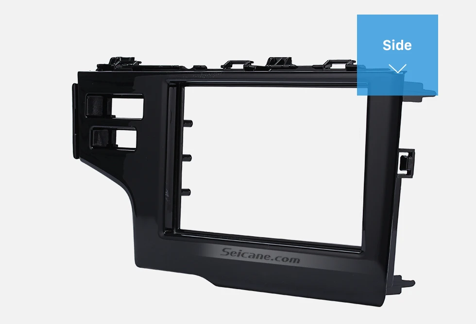 Seicane Nice 2Din 2013 2014 2015 Honda Fit Jazz LHD with SRS Hole Car Radio Fascia Panel Frame Dash Mount Stereo Install