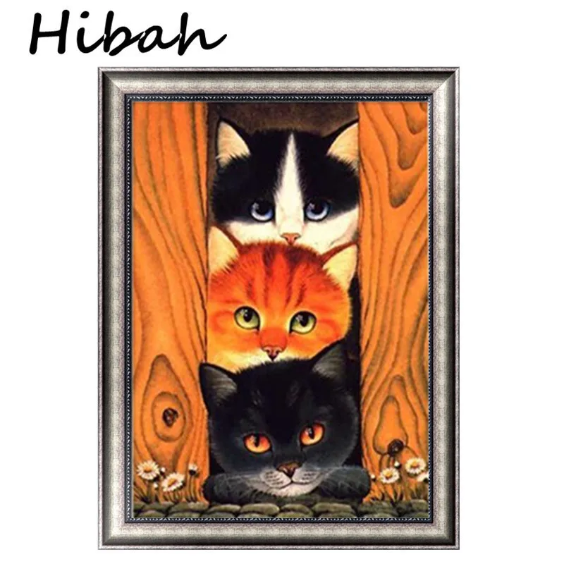 5D Diy Diamond Embroidered 3D Diamond Painting Cross Stitch Set Three Cute Kittens Mosaic Pattern Home Decor
5D Diy Diamond Embroidered 3D Diamond Painting Cross Stitch Set Three Cute Kittens Mosaic Pattern Home Decor