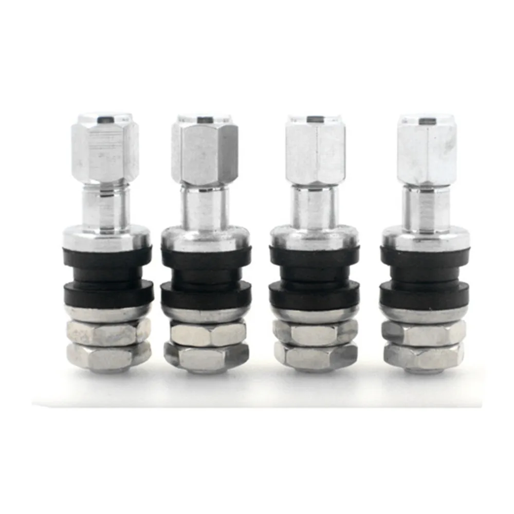 short Bolt On Tire Valve Stems Chrome Metal High Pressure Flush With Stem Caps 4 TR38
short Bolt On Tire Valve Stems Chrome Metal High Pressure Flush With Stem Caps 4 TR38