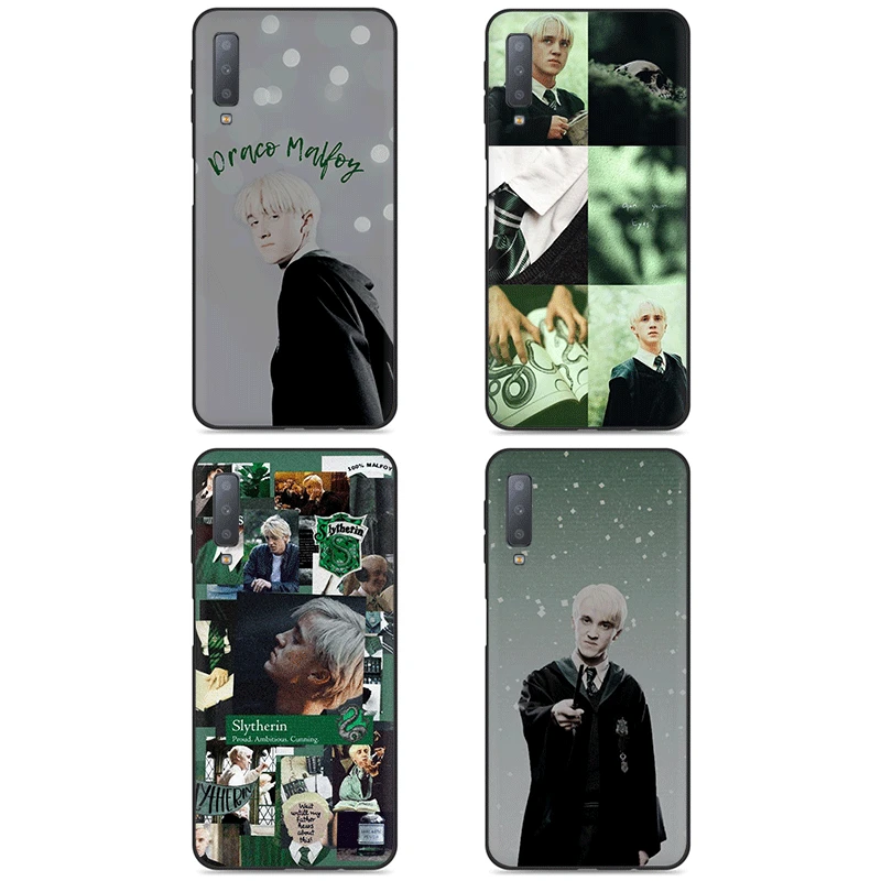 Draco Malfoy Мягкий силиконовый чехол для телефона Samsung GaLaxy A3 A5 A6 A7 A8 A9 2018 A10 A30 A40 A50 A70