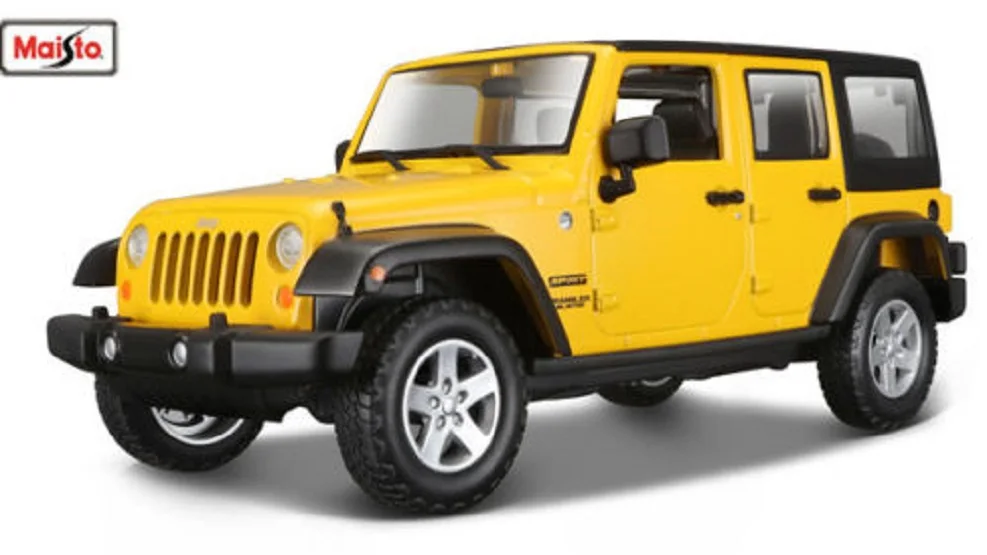 MAISTO TRUCKS 1:24 SCALE 2015 Jeep WRANGLER Limited DIECAST MODEL CAR NEW IN BOX
MAISTO TRUCKS 1:24 SCALE 2015 Jeep WRANGLER Limited DIECAST MODEL CAR NEW IN BOX