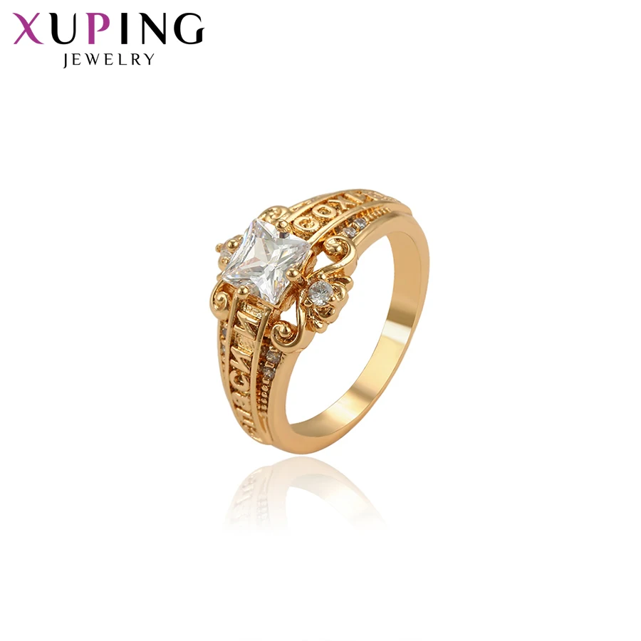 Xuping New Arrival Engagement New Year's Day Gifts Gold Color Plated Rings Vintage Jewelry for Women S101-15884
Xuping New Arrival Engagement New Year's Day Gifts Gold Color Plated Rings Vintage Jewelry for Women S101-15884