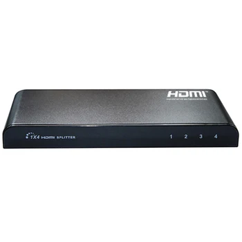 

LKV314PRO 4K×2K 1×4 HDMI Splitter distributes 1 way HDMI signal from STB,DVD Blu-ray players or PS to 4 ways HDMI signal