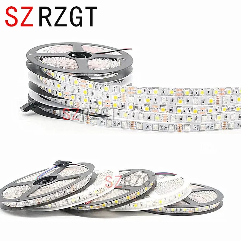 5050 RGB LED Strip Waterproof 5M 300LED DC 12V RGB/White /Warm whtie /Red /Blue/Flexible LED Light Strips Flexible Neon Tape
5050 RGB LED Strip Waterproof 5M 300LED DC 12V RGB/White /Warm whtie /Red /Blue/Flexible LED Light Strips Flexible Neon Tape