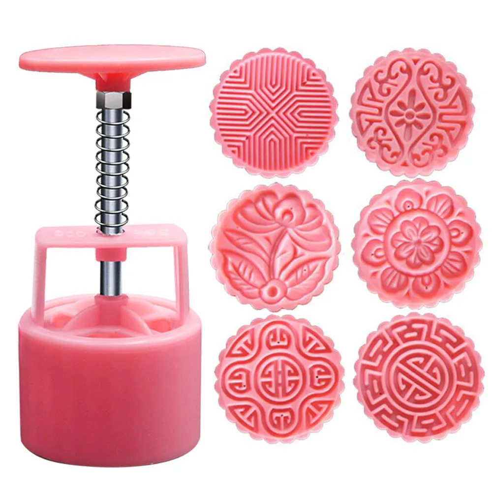Creative DIY Moon Cake Mold Snack Molds 3D Powerful Mooncake Mold Mid-autumn Festival Hand Press Cookie Cutters Cakes Tools
Creative DIY Moon Cake Mold Snack Molds 3D Powerful Mooncake Mold Mid-autumn Festival Hand Press Cookie Cutters Cakes Tools