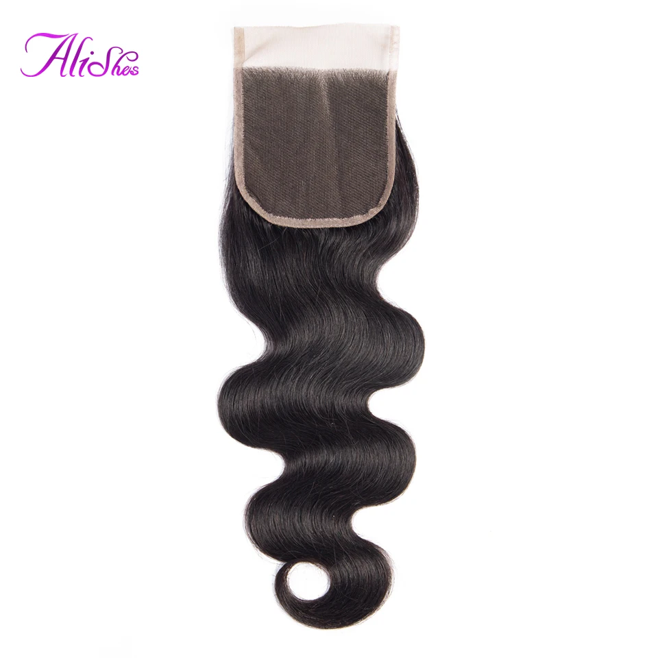 Alishes Malaysian Body Wave Lace Closure 100% Human Hair Remy 4*4 Middle/Free/Three Part Swiss Lace Natural Color No Shedding
Alishes Malaysian Body Wave Lace Closure 100% Human Hair Remy 4*4 Middle/Free/Three Part Swiss Lace Natural Color No Shedding