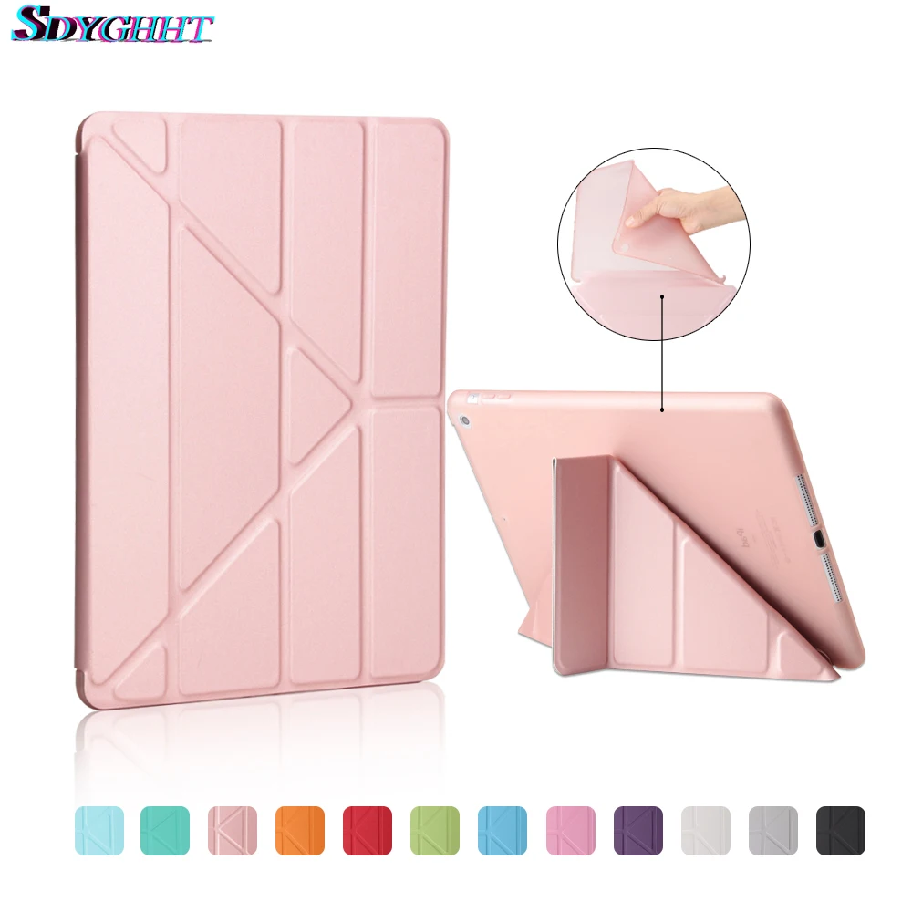 For iPad 9.7 2017 2018 Case PU Leather Silicone Soft Back A1822 A1893 Transformers Slim Smart Cover for iPad 2018 Case 9.7 inch
For iPad 9.7 2017 2018 Case PU Leather Silicone Soft Back A1822 A1893 Transformers Slim Smart Cover for iPad 2018 Case 9.7 inch