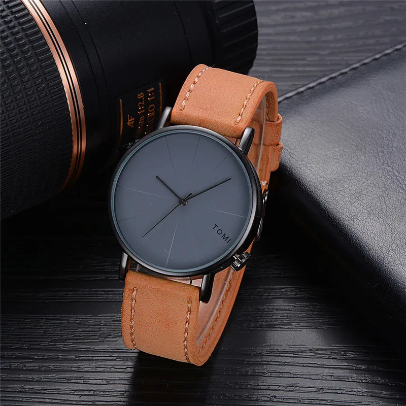 Fashion Casual Men's Watches Luxury Bussines Watch Retro Design Leather Band Round Analog Quart Wrist Watch relogio masculino
Fashion Casual Men's Watches Luxury Bussines Watch Retro Design Leather Band Round Analog Quart Wrist Watch relogio masculino