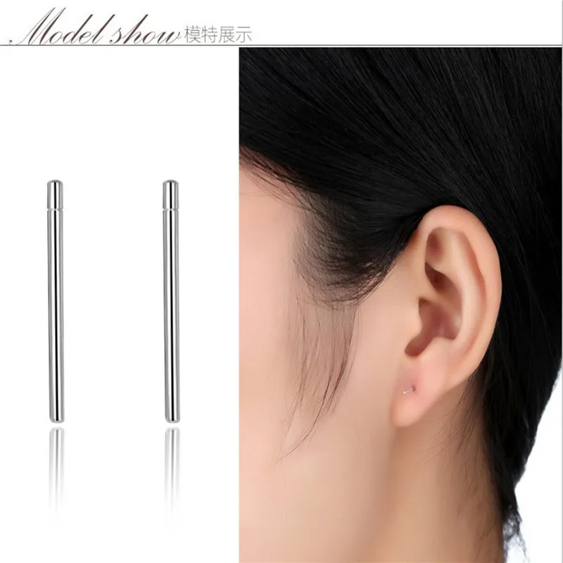 New !!! S925 silver earrings fashion ear pin small ear bone for female simple ear jewelry free shipping
New !!! S925 silver earrings fashion ear pin small ear bone for female simple ear jewelry free shipping