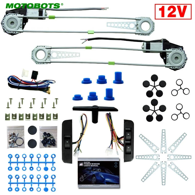 MOTOBOTS 1Set Car Auto Universal 3pcs/Set Switches and Harness + 2-Doors Electric Power Window Kits #AM3437
MOTOBOTS 1Set Car Auto Universal 3pcs/Set Switches and Harness + 2-Doors Electric Power Window Kits #AM3437