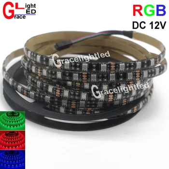 Black PCB 5M 16ft LED strip 5050 RGB IP65 Waterproof 60LED/M DC12V Flexible LED Light Strip RGB
Black PCB 5M 16ft LED strip 5050 RGB IP65 Waterproof 60LED/M DC12V Flexible LED Light Strip RGB